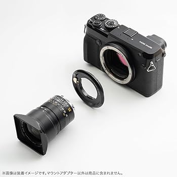 KIPON マウントアダプター ライカMレンズ/GFXボディ用 L/M-GFX SHOTEN、ライカM→富士フイルムGFX用のマウントアダプター 安全